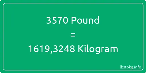 3570 Pound için Kilogram - 3570 Pound için Kilogram